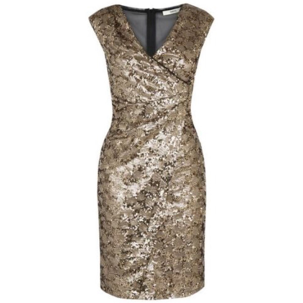 Asos sequin holiday dress